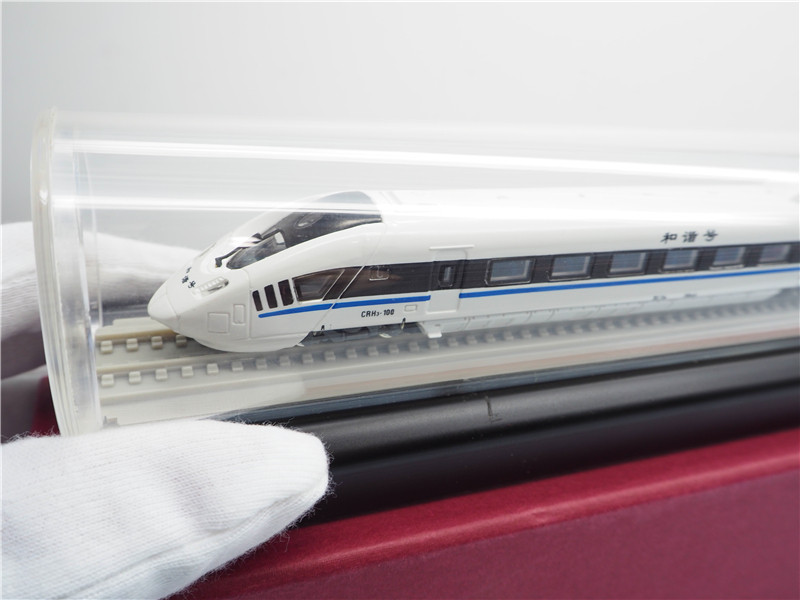 Модель поезда ho复兴号智能绿巨人和谐高铁火车仿真模型cr400afb铁路礼品动车 Train