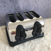 Commercial breakfast 4 slices toaster Stainless steel bread machine Heated bread slices Baked potato slices Sweet potato slices