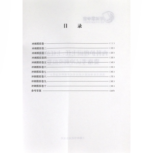 内科护理副主任主任护师资格考试冲刺模拟卷 掌中宝高级卫生专业技术资格考试 模拟考试大纲 上海科学技术出版社