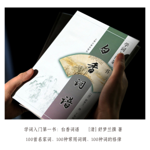 白香词谱（学词入门书）清/舒梦兰撰 诗词格律 唐宋词格律 词林正韵 诗词写作入门中国古诗词文学工具书 上海古籍 世纪出版