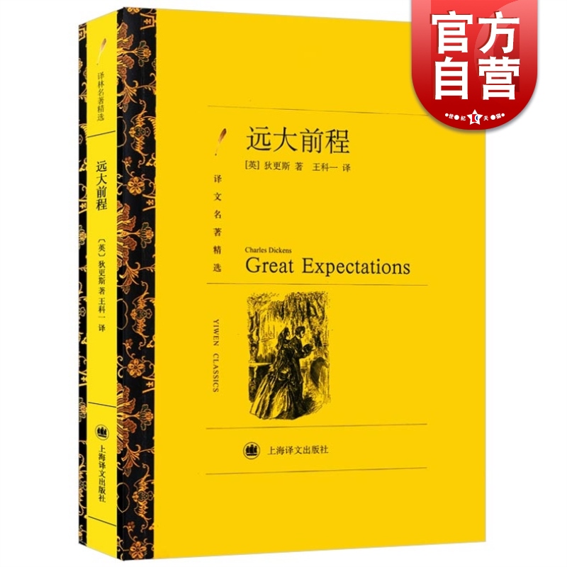 远大前程 狄更斯译文名著精选王科一译世界文学名著中文版外国文学小说书籍外国名著书籍 上海译文出版社