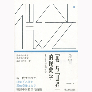 我与世界的现象学 李德南 上海文艺出版社 世纪出版 图书籍