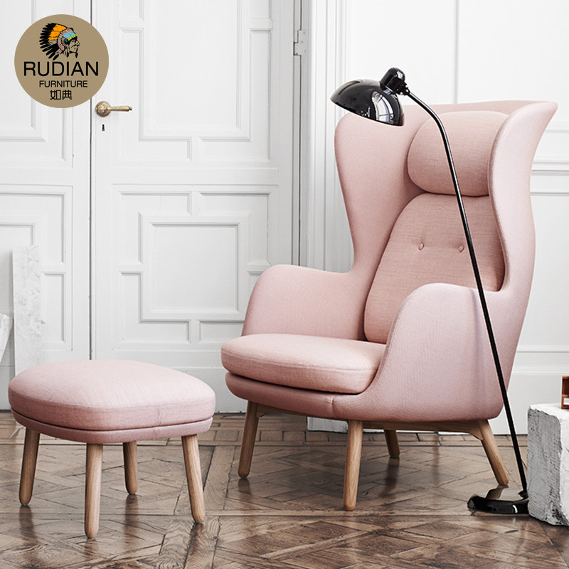 Creative Nordic minimalist recliner designer chair living room single sofa chair high back leisure art art chair