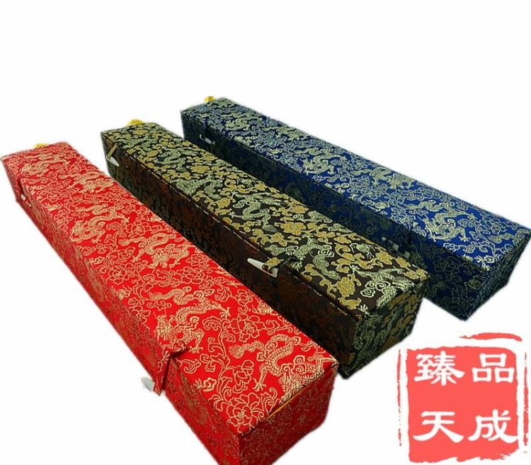 Gift box box Longmark printed silk satin retro rectangular gift packaging box