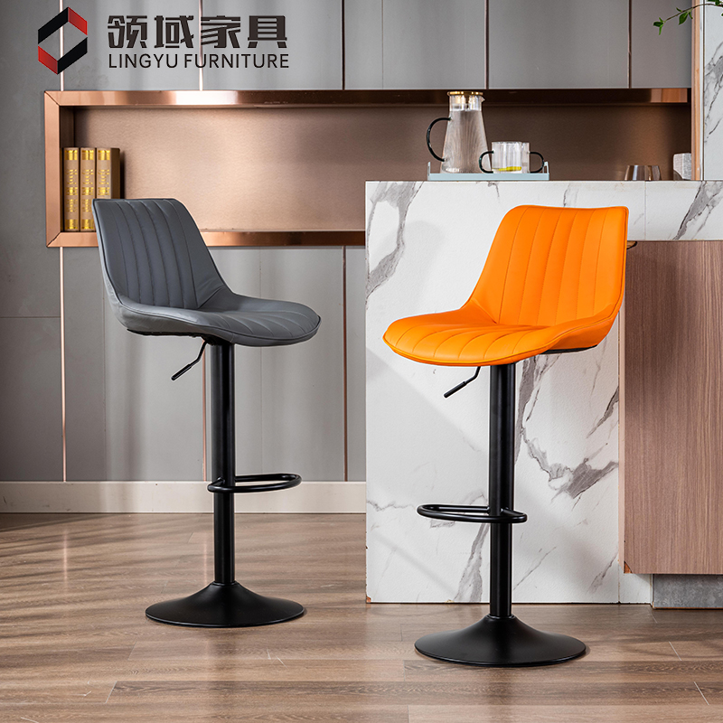 Bar chair home stool lift high stool modern minimalist bar chair light luxury bar chair cashier counter chair bar stool