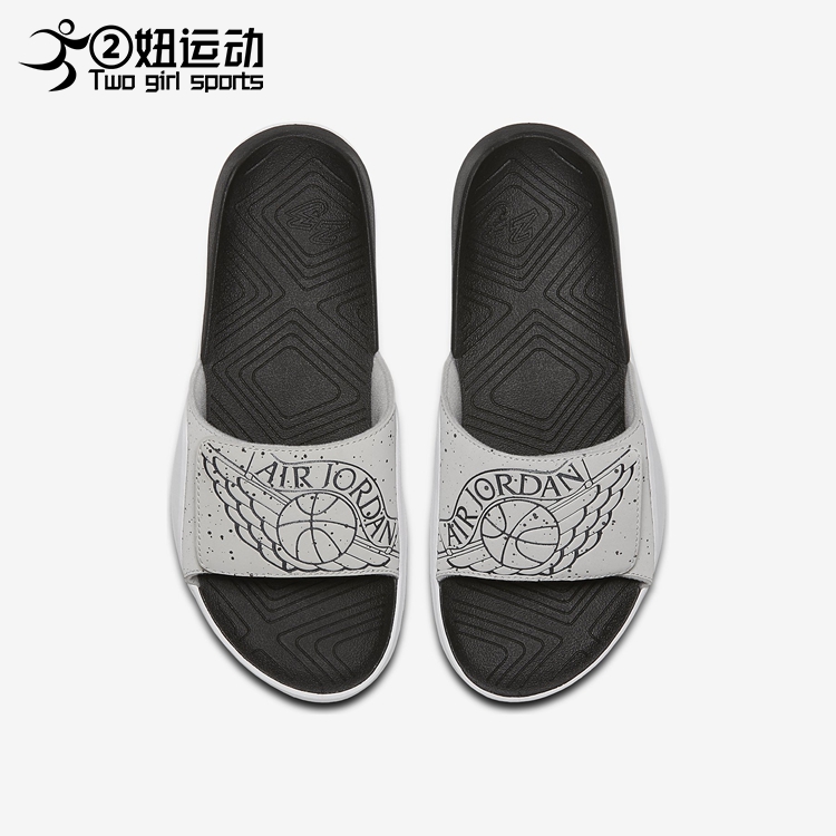 Giày thể thao nam Velcro chống trơn trượt của Jordan Jordan2525-5-52525-003-002 - Dép thể thao dép doctor