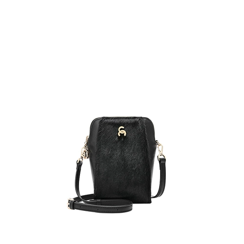 Демисезонный мобильный телефон, небольшая сумка, универсальная сумка для телефона, коллекция 2023, из натуральной кожи