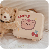Small Crowdmakeup Bag Short Travel Bag Women Summer Cashier Bag suitcases The craze is cute and senior feel big