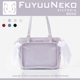 Floating Cat Original Design Victoria Pain Bag External Pain Layer PVC Transparent Hand-Body Crossbody Shoulder