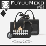 浮游猫 Оригинальная небольшая сумка, сумка через плечо, лента, стиль Лолита