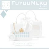 浮游猫 Оригинальная небольшая сумка, сумка через плечо, лента, стиль Лолита