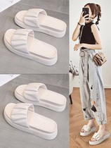 Japanese wear slippers in 2022 new womens shoes summer fashion trend blast slippers