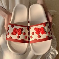 Japanese students in the home anti-slippers anti-smell slippers in summer new sweet wind butterfly cold slippers