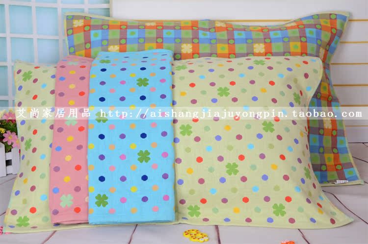Clover ba khăn bông gạc mềm, vài bông thấm - Khăn gối khăn trải gối