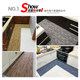 Kitchen floor mat L-shaped anti-dirty light luxury simple anti-slip anti-oil home long strip water-absorbing and anti-dirty aisle bedside carpet