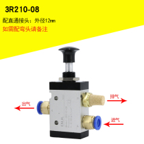 Пневматический выключатель ручной клапан 4R210-08 Ручный клапан заднего клапана задний клапан 3R310-10 механический клапан