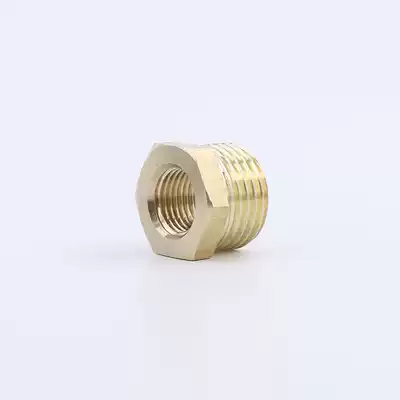 Copper core inner and outer wire reducing adapter diameter change size big and small head Bushen copper parts 1 inch change 6 points 4 points 3 points 2 points