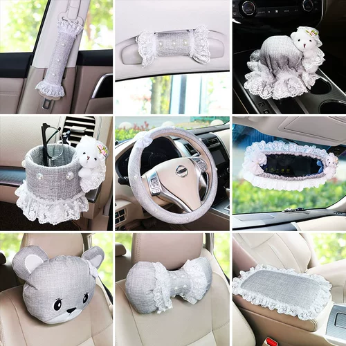 Мультяшное ювелирное украшение, безопасная рукоятка, бретели, зеркало заднего вида