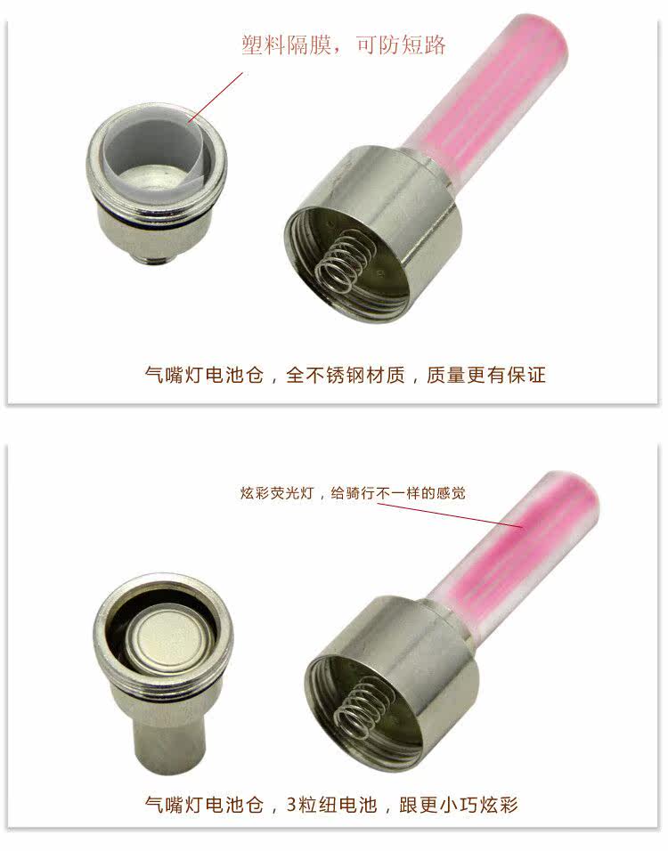 Lumière vélo - feux de Valve - Ref 2403681 Image 32