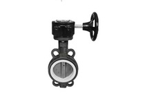 Yuanda valve Yao word turbine center line pair clip butterfly valve rubber lined butterfly valve D371X-10 16 DN40~800