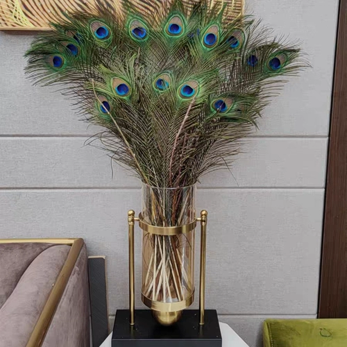 Импортированные чистые натуральные перья павлина, перья, большие глаза, вазы, домашние украшения, украшения в гостиной, украшения DIY