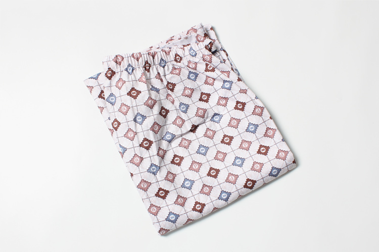 Mùa xuân và mùa hè Mùa hè điều hòa nhiệt độ mỏng Quần muỗi Quần vải cotton Quần rộng Quần áo cotton nam Quần dài nhà dệt bông thời trang mặc nhà