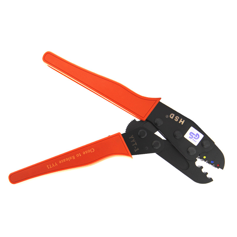 Taiwan Haosuda YYT-1 crimping pliers strong insulated terminal crimping crimping pliers 0 5-6mm square