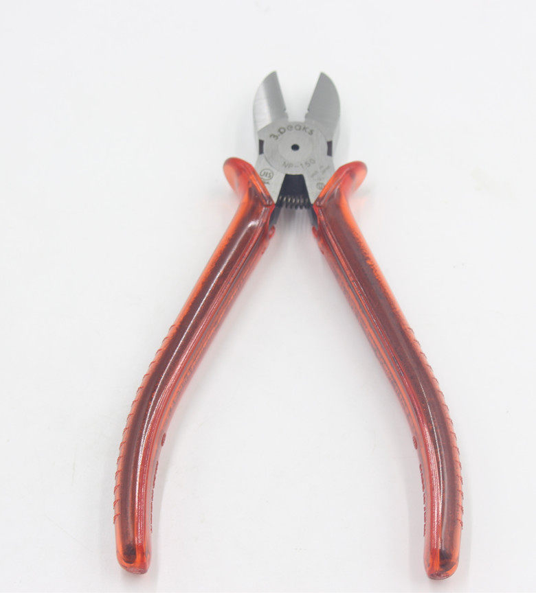 Original Japan Sanshan 3 peaks) NP-150P-S 125P-S electrician oblique mouth pliers oblique mouth pliers