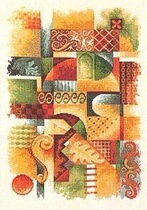 Cross-stitch XSD redraw Saga source file Vervaco75817 Autumn Rhythm