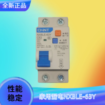 Chint Earth Leakage Circuit Breaker NXBLE-63Y Two Two-Wire Small Air Switch with Leak Protection 40A63A
