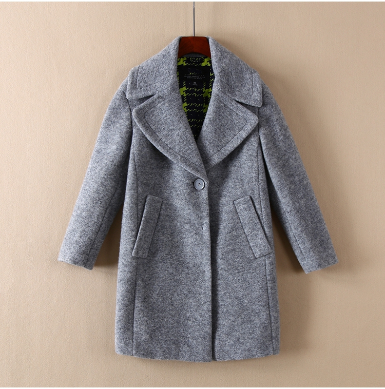 Xuyên qua mùa thu đông 382 1418 áo len dài thời trang áo khoác blazer