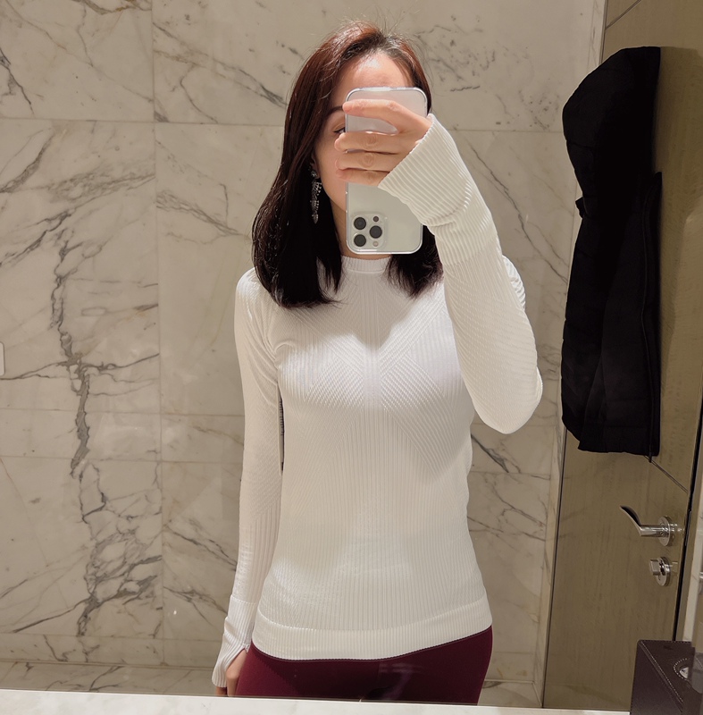 Lululmon Rest Less Pullover Women's Long-Sleeved Soft and Comfortable Fabric