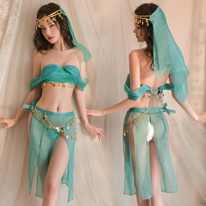 cos west-domain customs clothes palace dance-Ji suit selfie ancient dress belly leather dance to serve with a timbre of a timbre of a timbre 