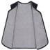 Áo vest nam size lớn mùa thu đông cộng với phân bón tăng cổ áo không tay cha dày vest vest trung niên quần thể thao Cực lớn