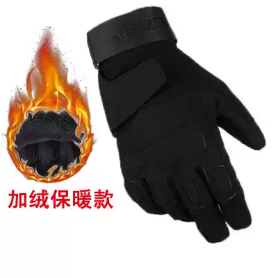 Full finger gloves male military fans riding non-slip autumn and winter long finger tactical gloves