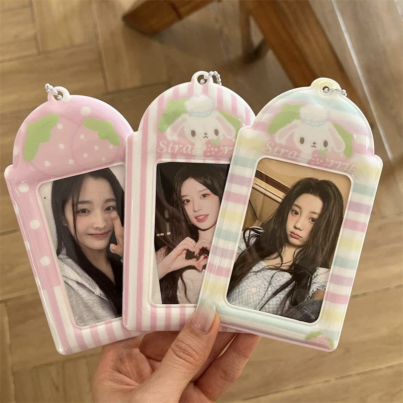 Polaroid cute клубничный бренд держатель карты система хранения подставка подвеска 3 дюйма