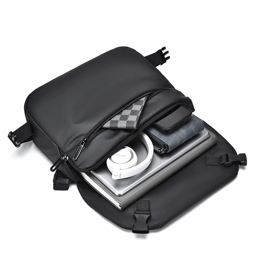 Сумка через плечо, спортивная сумка на одно плечо, ткань оксфорд, горизонтальная версия