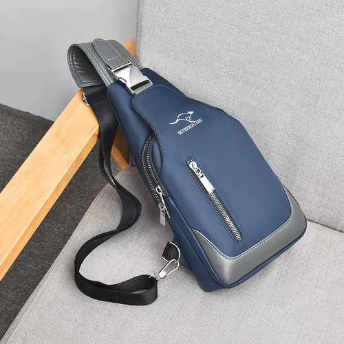 Нагрудная сумка, сумка на одно плечо для отдыха, ткань оксфорд, в корейском стиле