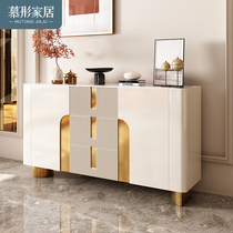 Dining Side Cabinet Close To Wall Integrated Living Room Storage Containing Cabinet Stainless Steel Kitchen Cabinet Light Lavish Rockboard Tea Water Cabinet Whole Dress