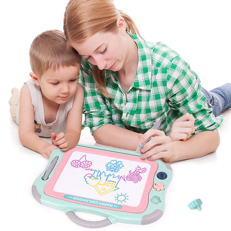 Nameta Magnetic Children Painting Board Kindergarten Early Education Enlightenment Graffiti Board Boy Girl Puzzle Writing Brush