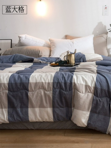 Смываловое хлопковое стеганое одеяло -это основное двойное двойное сотканное покрытие на 1,8 м.