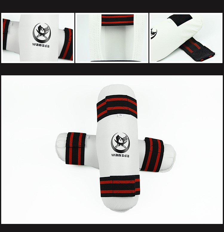 Taekwondo cánh tay bảo vệ xà cạp kết hợp karate khuỷu tay võ thuật chiến đấu trẻ em người lớn găng tay twins