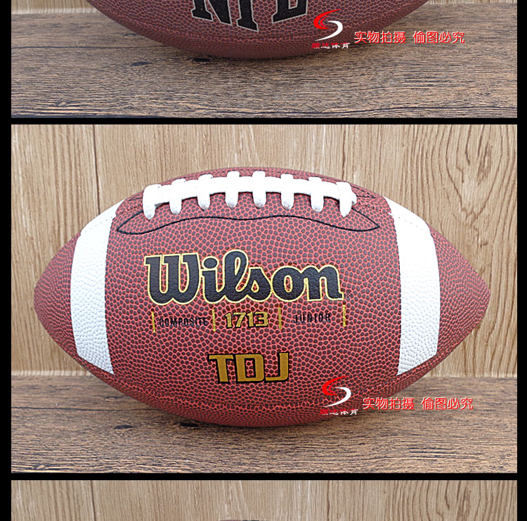 Wilson Wilson đoạt giải bóng đá Mỹ đích thực cho học sinh thiếu nhi 7th 6th 3 5th NFL football găng tay bóng bầu dục