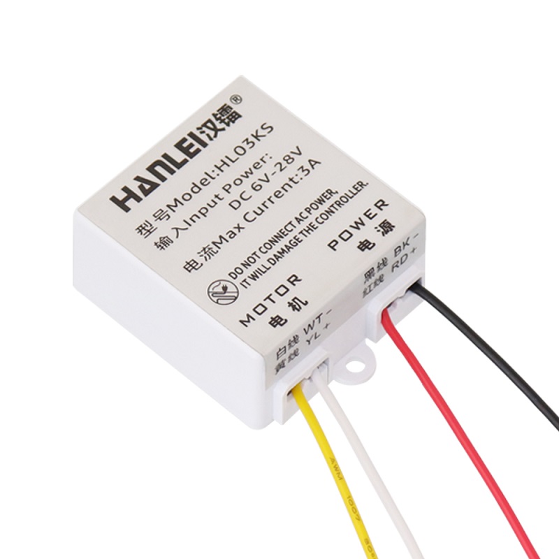 6V12V24V DC motor governor 3A dimming temperature adjustment small deceleration motor stepless adjustment control switch