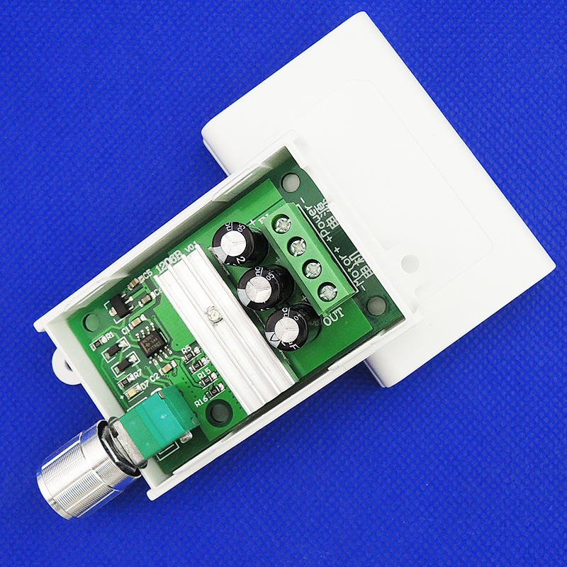 PWM DC motor speed regulator 6V12V24V 3A throttle switch electronic speed regulator dimmer 1206B