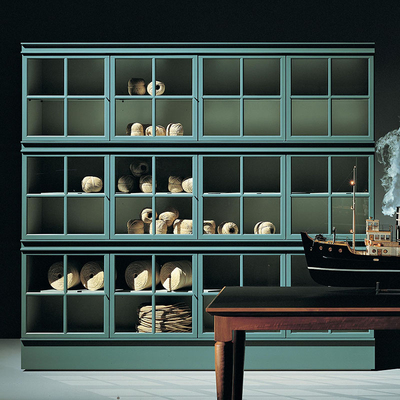Итальянский Molteni & C Nordic Light Light Luxury Piroscafo Большой стеклянный шкаф