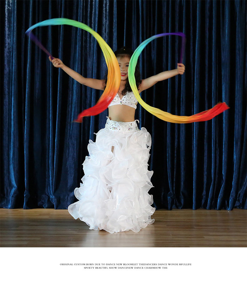 Kids Silk Belly Dance With Ribbon 1.5 Meters [212151041162M] 9.89