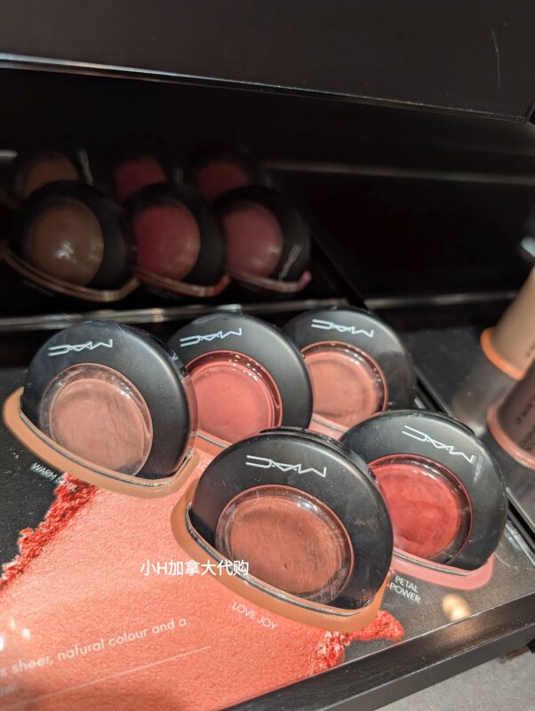 Mac Mineral Blush Warm Soul/Like Me Loveme/Petal Power/Dainty