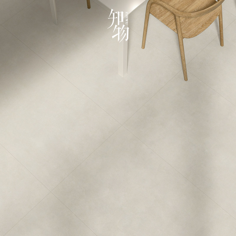 Wabi-sabi wind micro-cement tile Morandi color living room address kitchen powder room wall tile plain texture all-porcelain