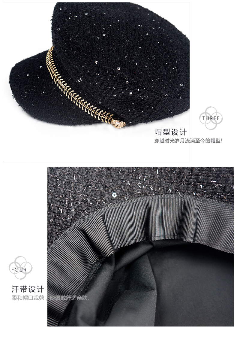 Chapeau pour femme DE JUIN YOUNG  JIU YANG en Polyester - Ref 3234219 Image 11